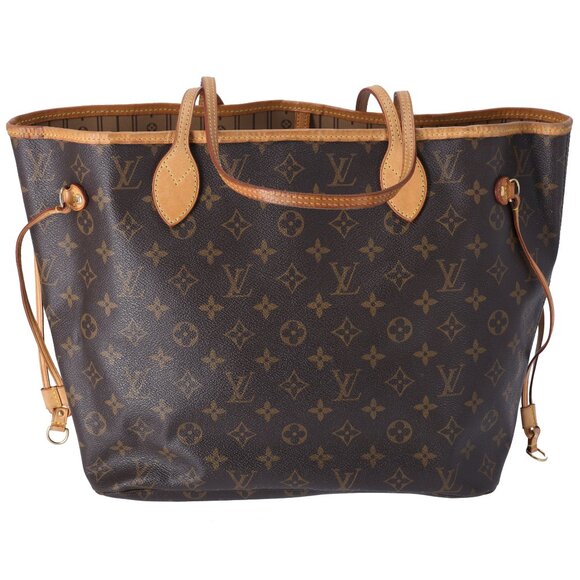 Louis Vuitton Neverfull MM Monogram Tote Bag M40156 Canvas - Picture 1 of 8